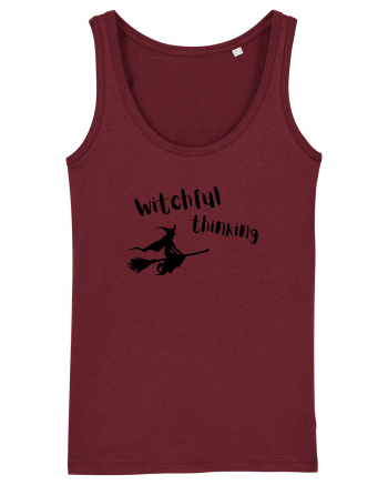 Witchful thinking (negru)  Burgundy