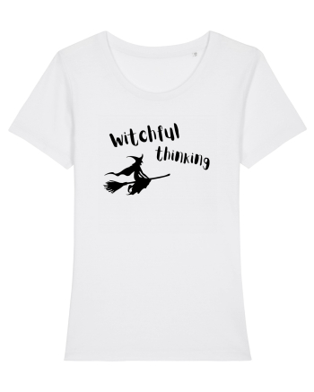 Witchful thinking (negru)  White