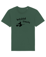 Witchful thinking (negru)  Tricou mânecă scurtă Unisex Rocker