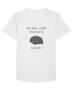 Mi-am luat Inima-n Minți Tricou mânecă scurtă guler larg Bărbat Skater