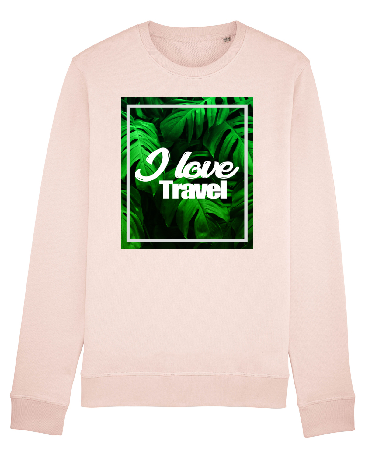 Bluză mânecă lungă Unisex Rise Candy Pink