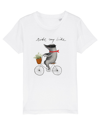 Ride my bike White