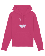 Witch Club Moth (alb)  Hanorac Unisex Drummer