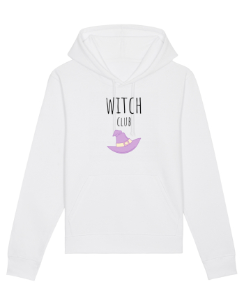 Witch Club Hat (negru)  White