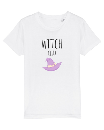 Witch Club Hat (negru)  White