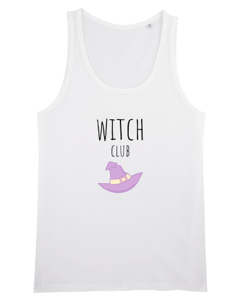 Witch Club Hat (negru)  White