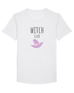 Witch Club Hat (negru)  Tricou mânecă scurtă guler larg Bărbat Skater
