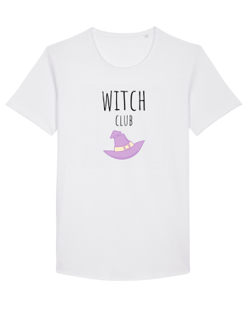 Witch Club Hat (negru)  White