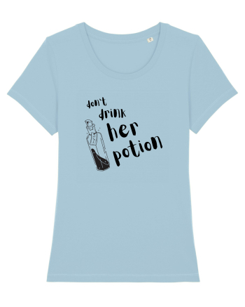 Don't drink her potion (negru) Sky Blue