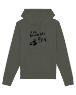If the broom fits, fly it.  Hanorac Unisex Drummer
