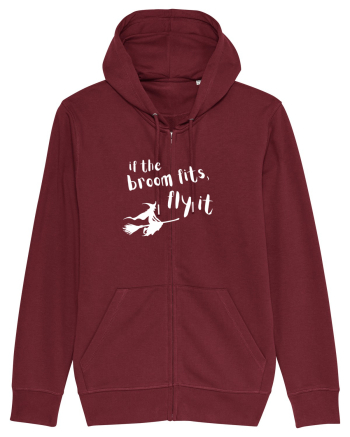 If the broom fits, fly it. (alb)  Burgundy