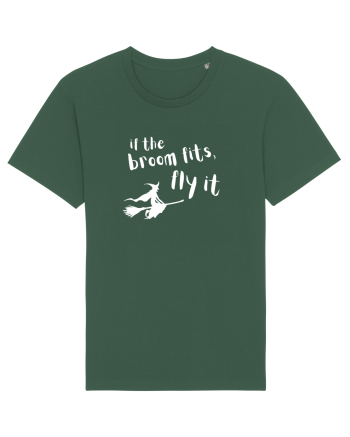 If the broom fits, fly it. (alb)  Bottle Green
