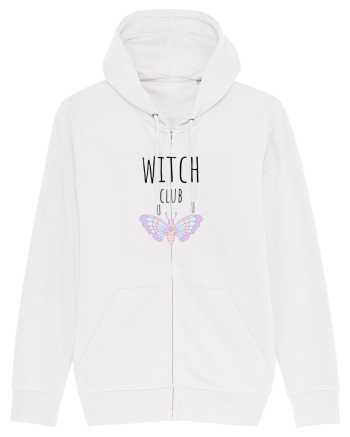 Witch Club Moth (negru)  White
