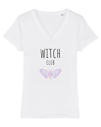 Witch Club Moth (negru)  White