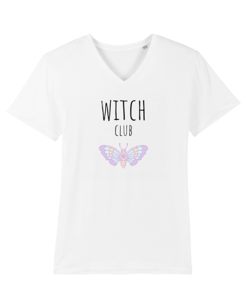 Witch Club Moth (negru)  White