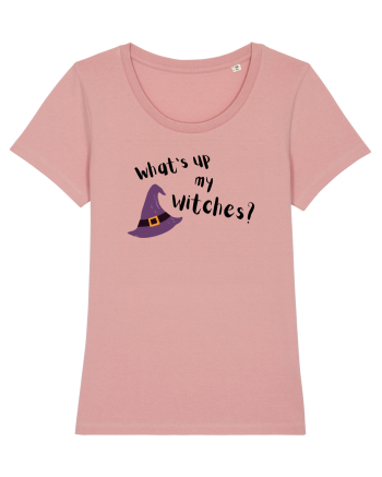 What's up my witches? (negru)  Canyon Pink