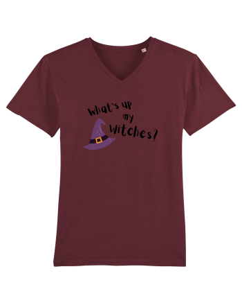 What's up my witches? (negru)  Burgundy