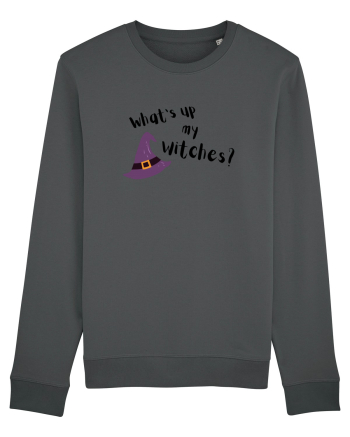 What's up my witches? (negru)  Anthracite
