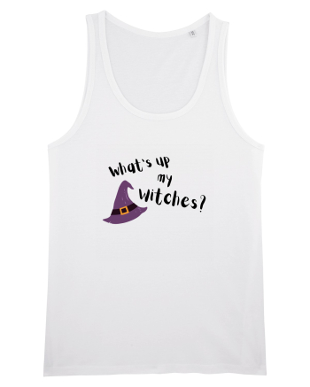 What's up my witches? (negru)  White