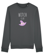 Witch Club Hat (alb)  Bluză mânecă lungă Unisex Rise