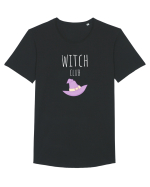 Witch Club Hat (alb)  Tricou mânecă scurtă guler larg Bărbat Skater
