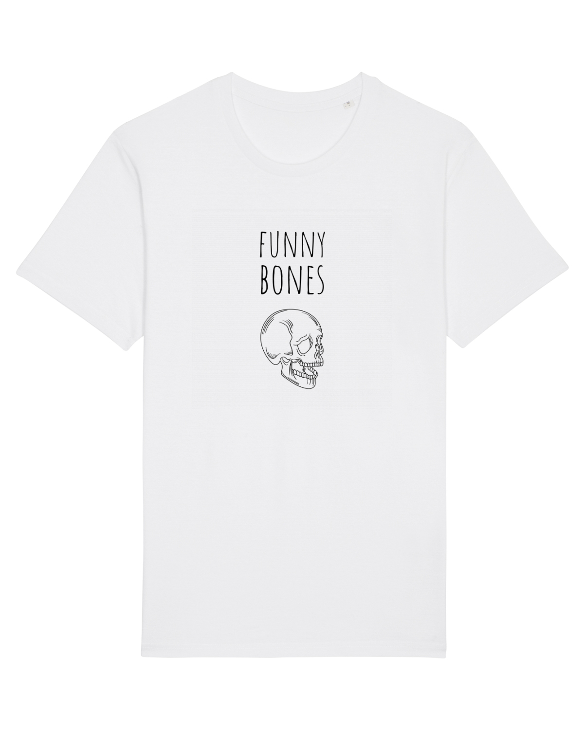 Tricou mânecă scurtă Unisex Rocker White