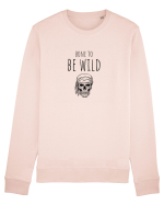 Bone to be Wild (negru)  Bluză mânecă lungă Unisex Rise
