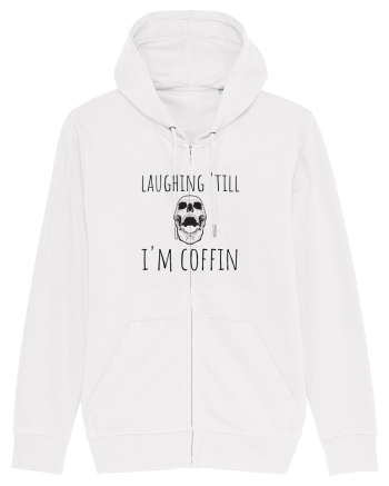 Laughin' till I'm coffin. (negru)  White