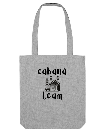 Cabană Team(negru)  Heather Grey