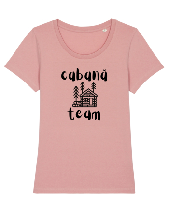 Cabană Team(negru)  Canyon Pink