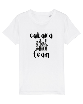 Cabană Team(negru)  White