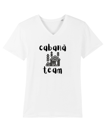 Cabană Team(negru)  White