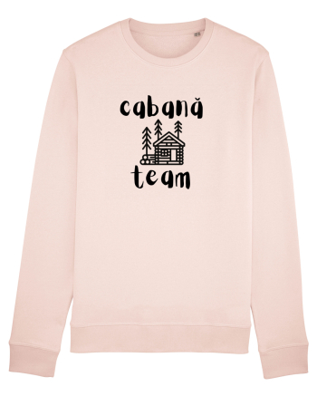 Cabană Team(negru)  Candy Pink