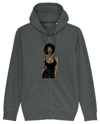 Afro Girl Anthracite