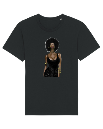 Afro Girl Black
