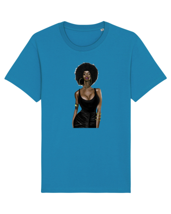 Afro Girl Azur
