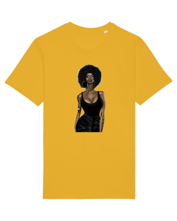 Afro Girl Spectra Yellow