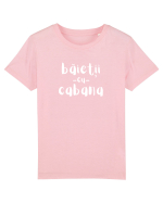 Băieții cu Cabana (alb)  Tricou mânecă scurtă  Copii Mini Creator
