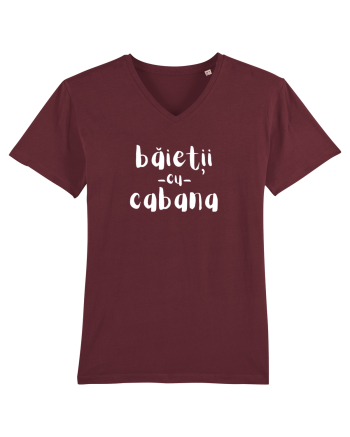 Băieții cu Cabana (alb)  Burgundy