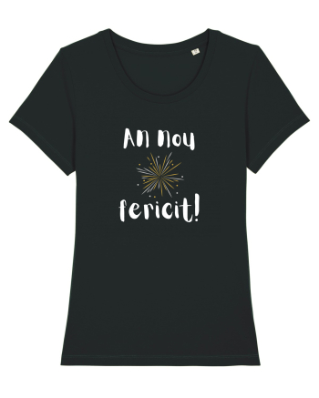 An Nou Fericit (artificii) alb Black
