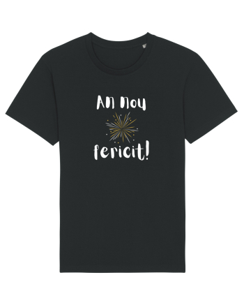 An Nou Fericit (artificii) alb Black