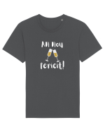 An Nou Fericit (șampanie) alb Tricou mânecă scurtă Unisex Rocker