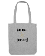An Nou Fericit (artificii) negru Sacoșă textilă