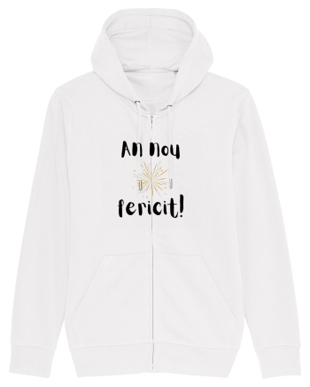 An Nou Fericit (artificii) negru White