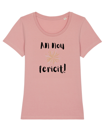 An Nou Fericit (artificii) negru Canyon Pink