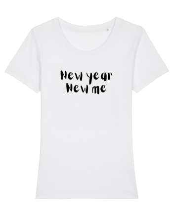 New year, new me (negru)  White
