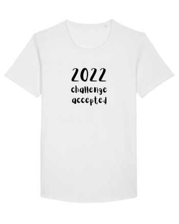 2022 Challenge Accepted (negru)  White