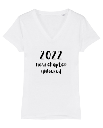 2022 New Chapter Unlocked (negru)  White