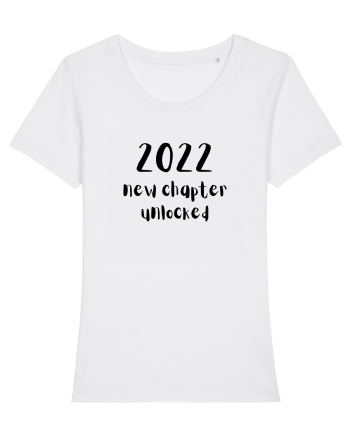 2022 New Chapter Unlocked (negru)  White
