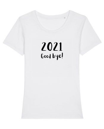 2021 good bye! (negru)  White